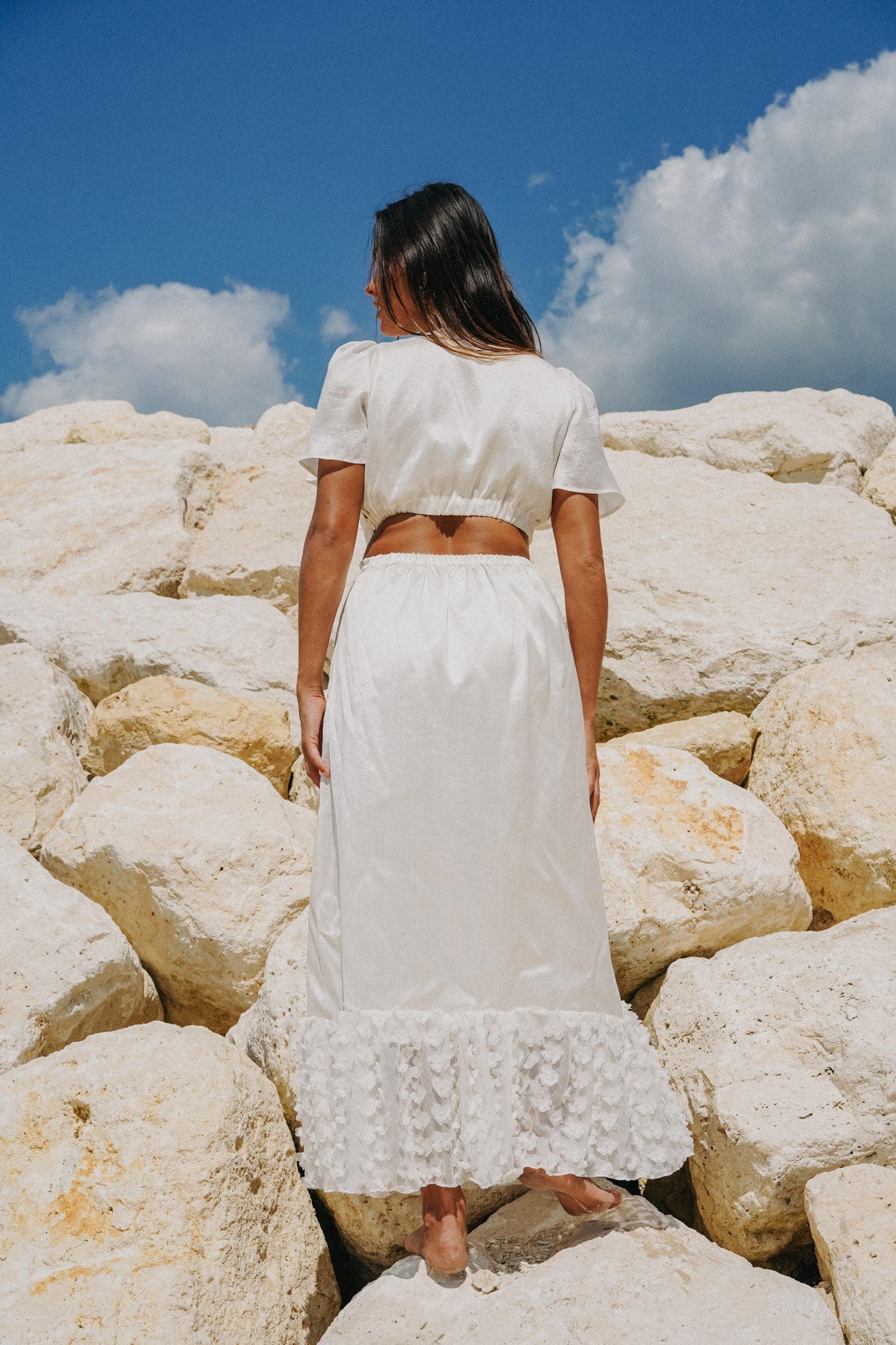 Robe en Soie LYS