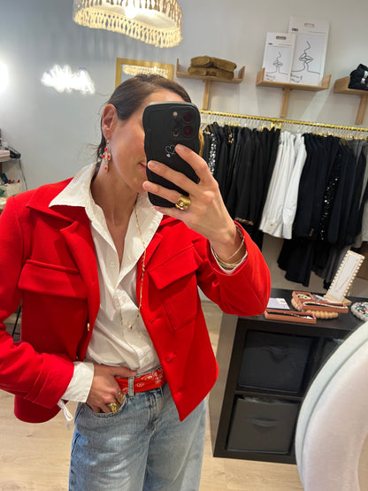 veste rouge jade 