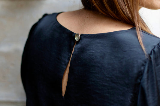 Blouse Noire CONSTANCE
