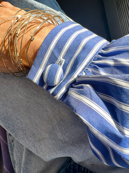 Chemise BOY Rayures bleu