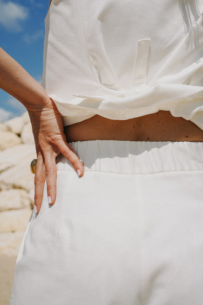 Pantalon de costume coton JASMIN