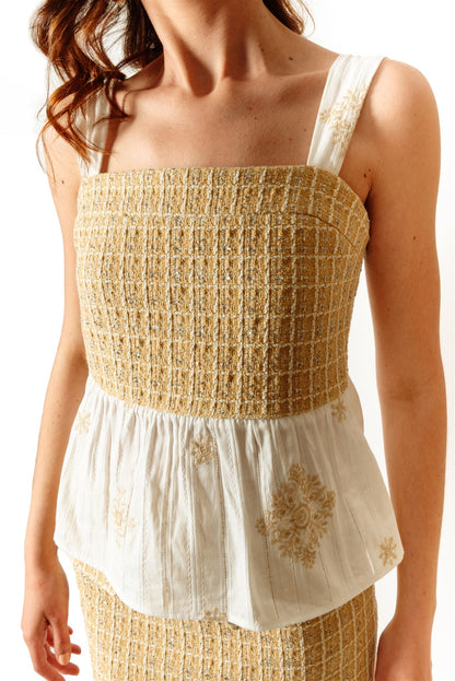 Top tweed PAOLA