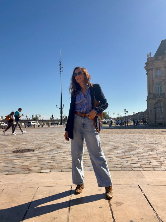 Chemise BOY Rayures bleu