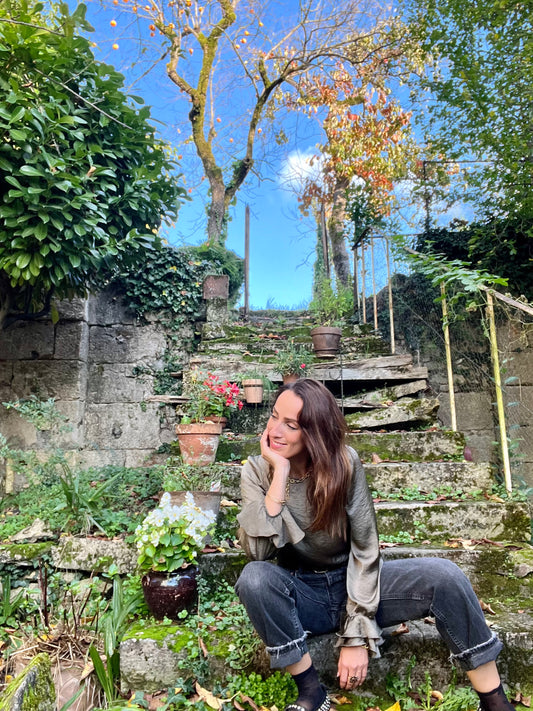 Blouse Kaki Constance