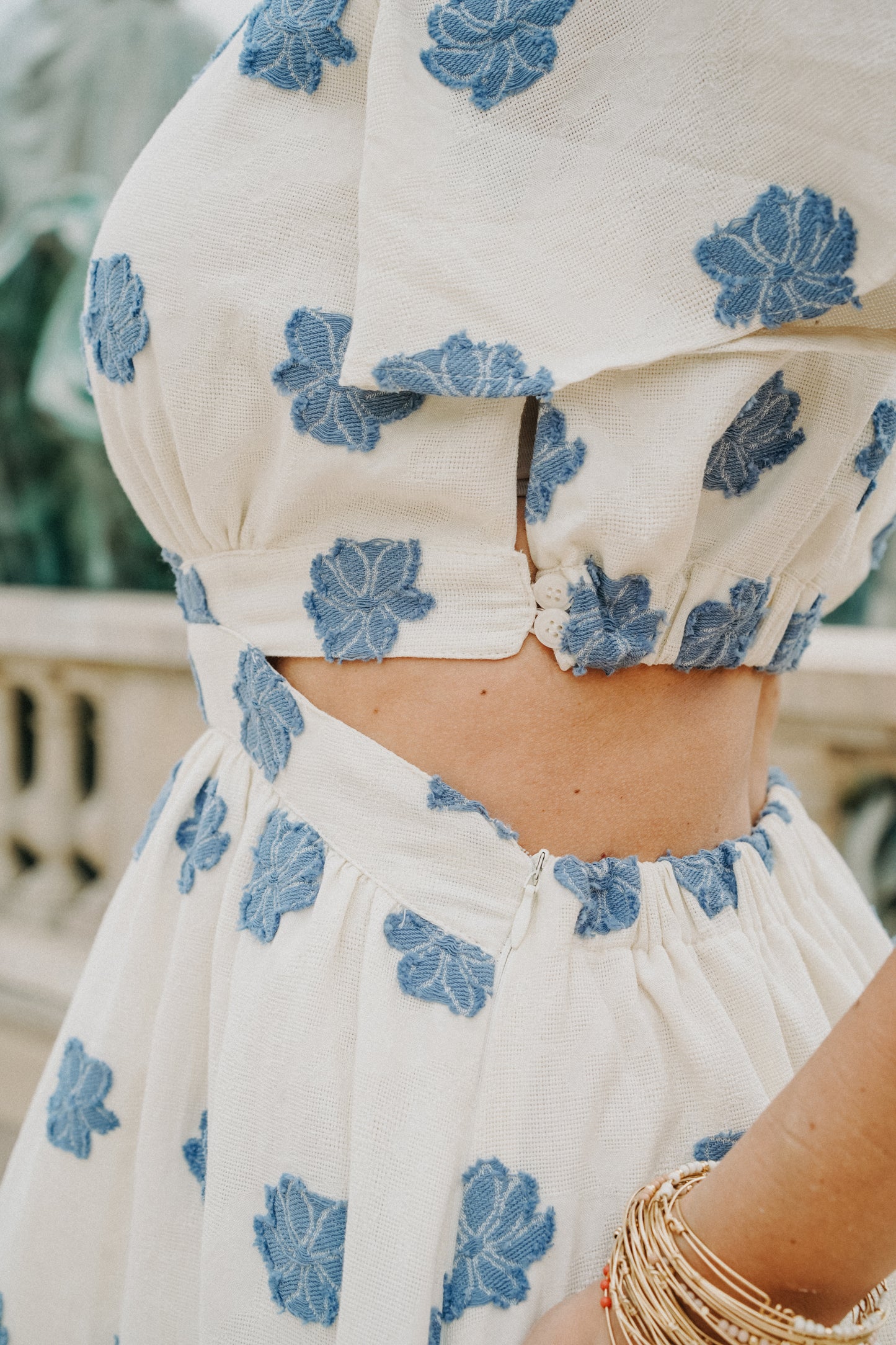 details robe longue 