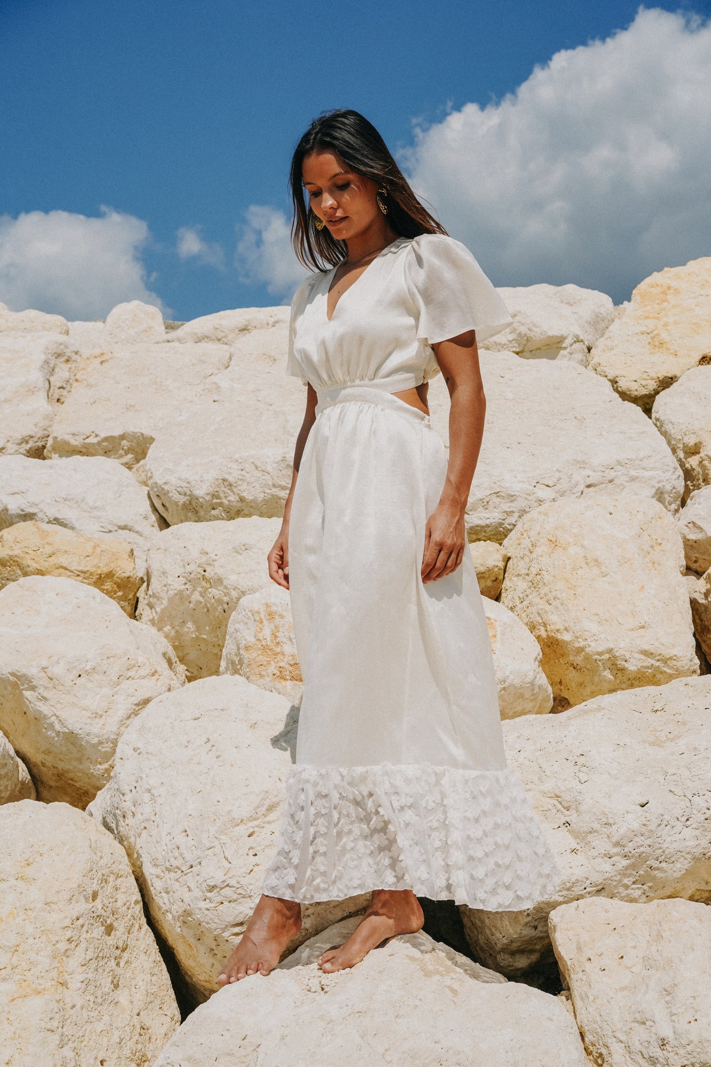 Robe en Soie LYS