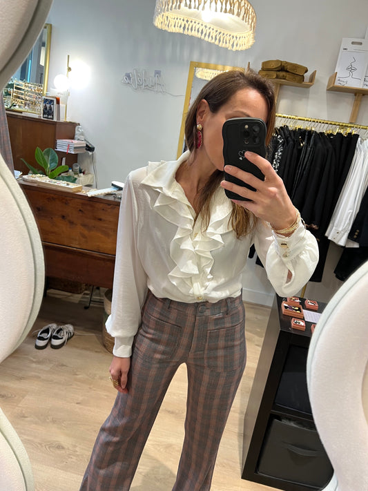 ensemble tartan et chemise 