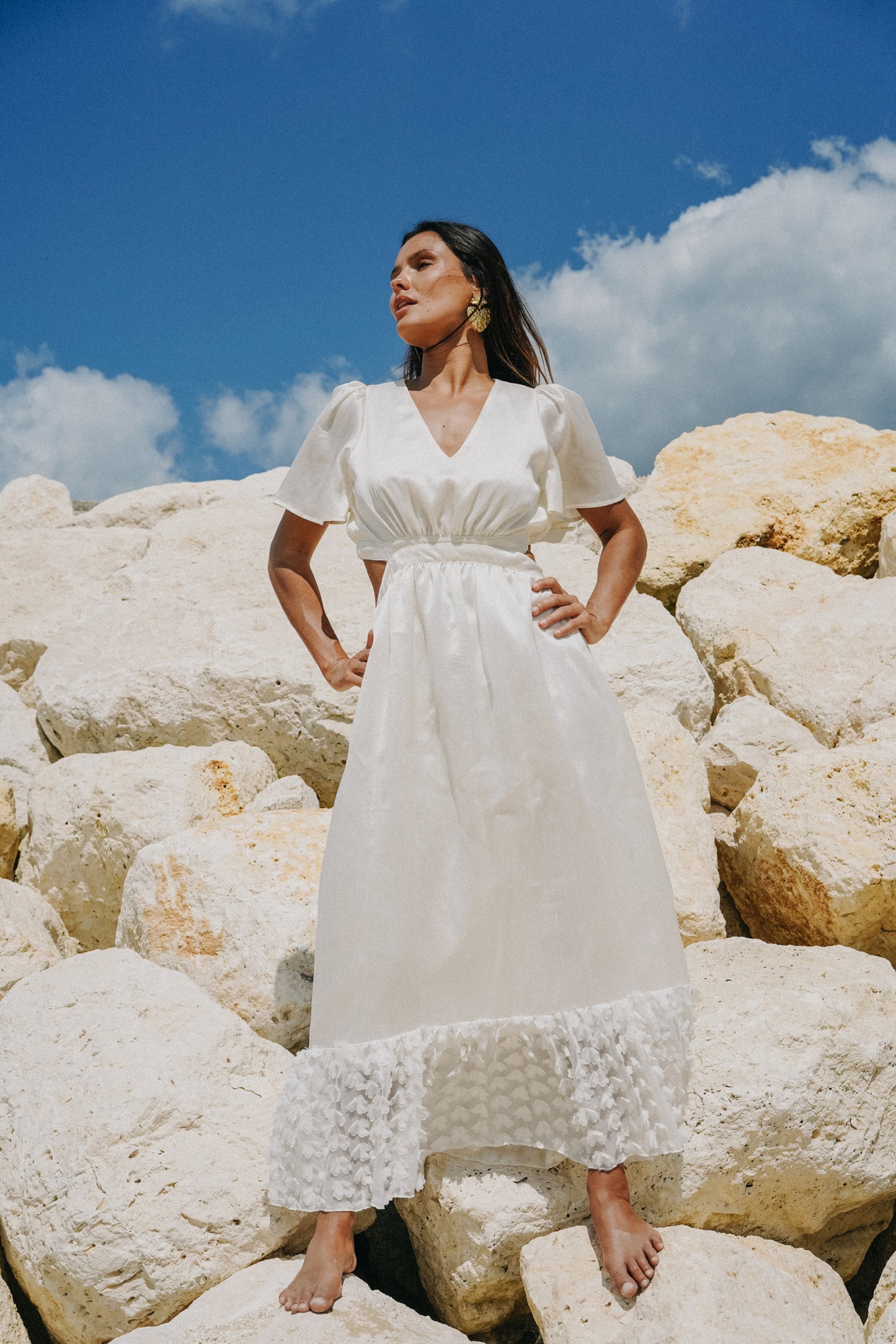 Robe en Soie LYS
