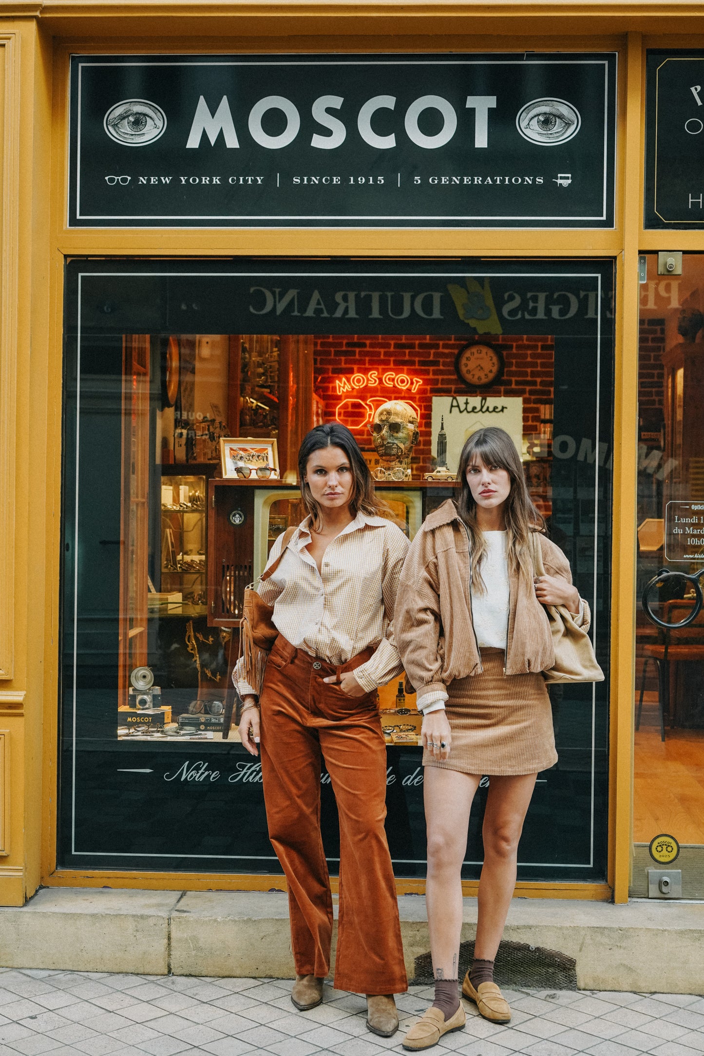 Blouson OLIVIA velours côtelé camel