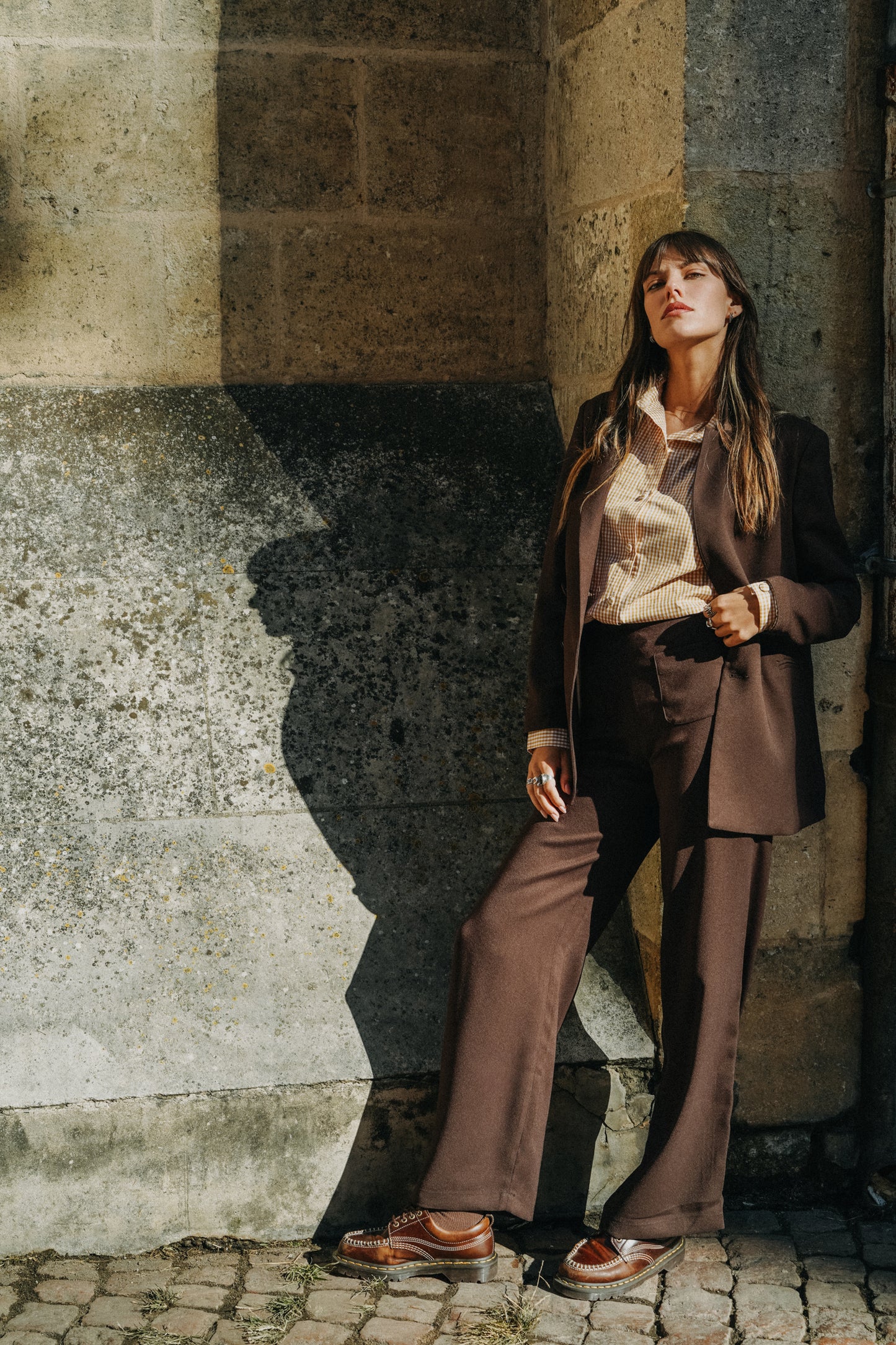 Blazer MARGOT Chocolat