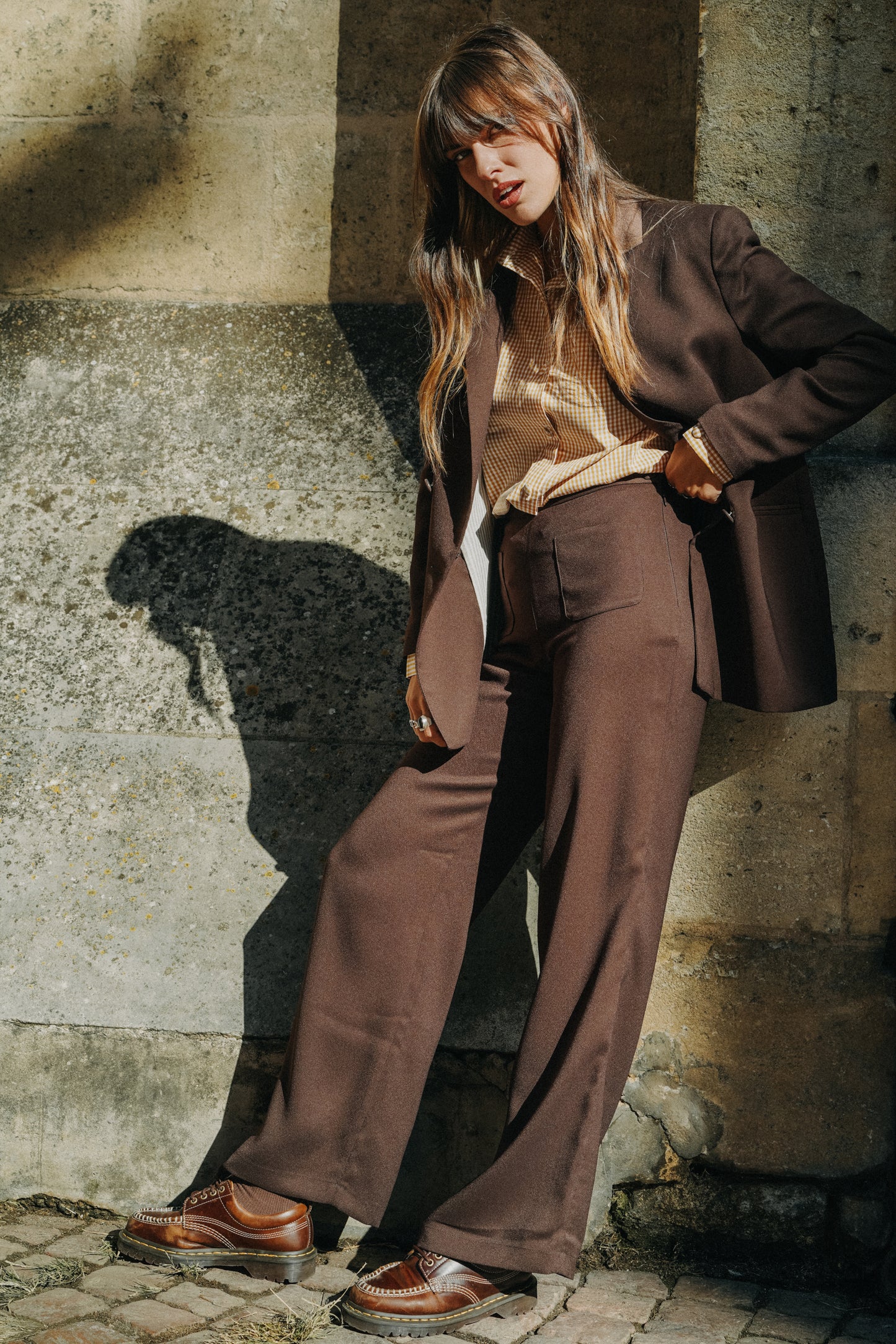 Blazer MARGOT Chocolat