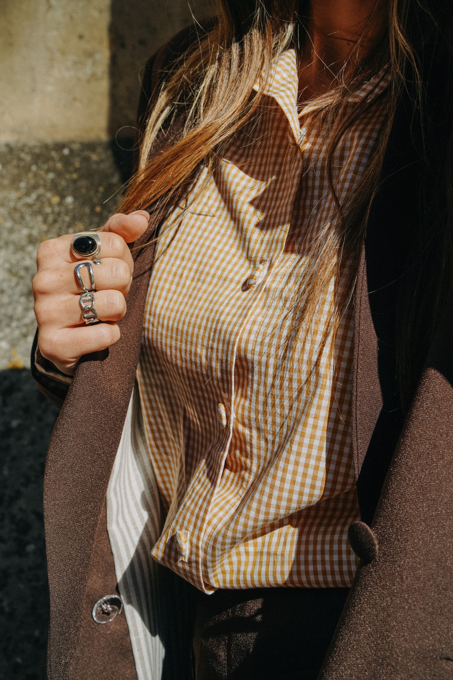 Blazer MARGOT Chocolat