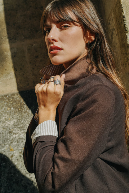 Blazer MARGOT Chocolat