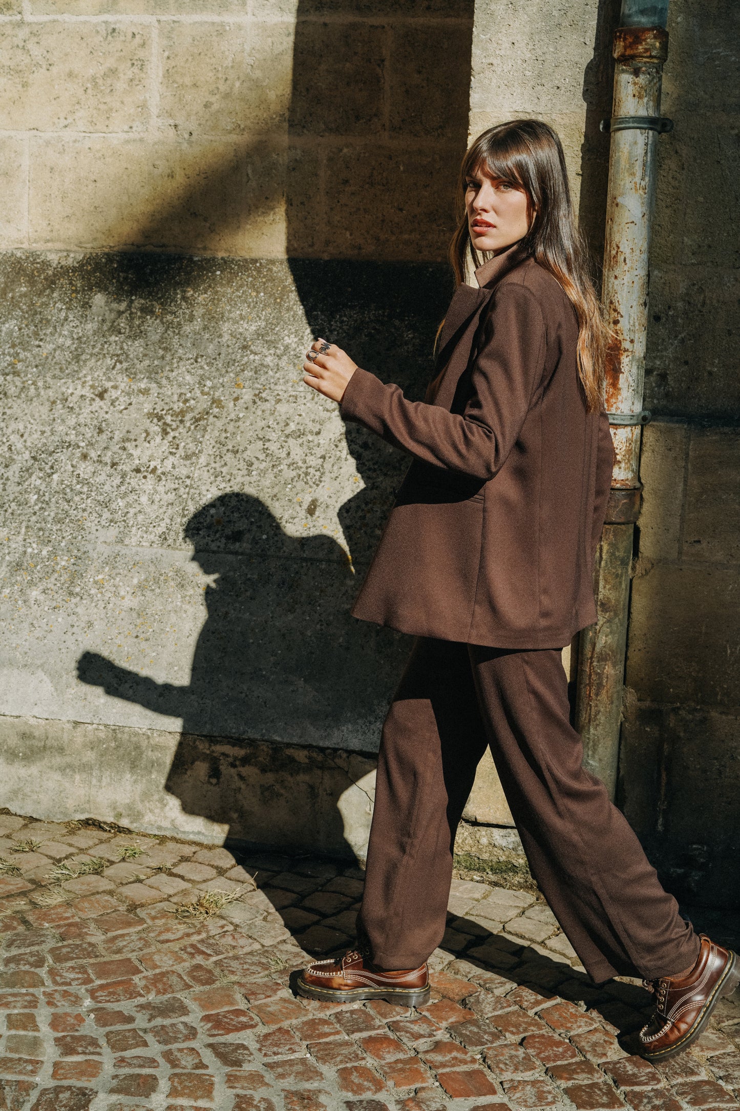 Blazer MARGOT Chocolat