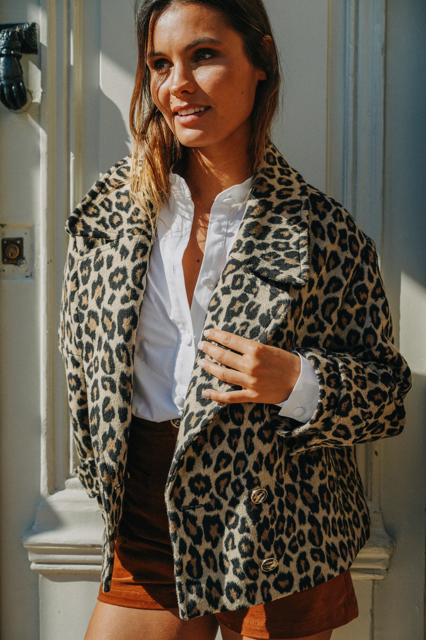 Manteau court  Léopard CAPUCINE