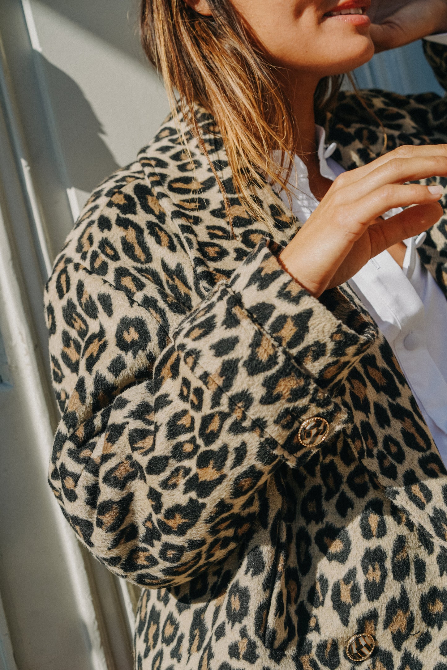 Manteau court  Léopard CAPUCINE