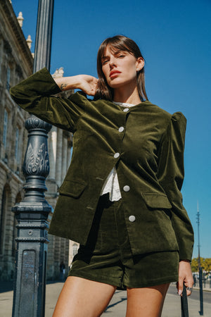 Veste en Velours VICTORIA