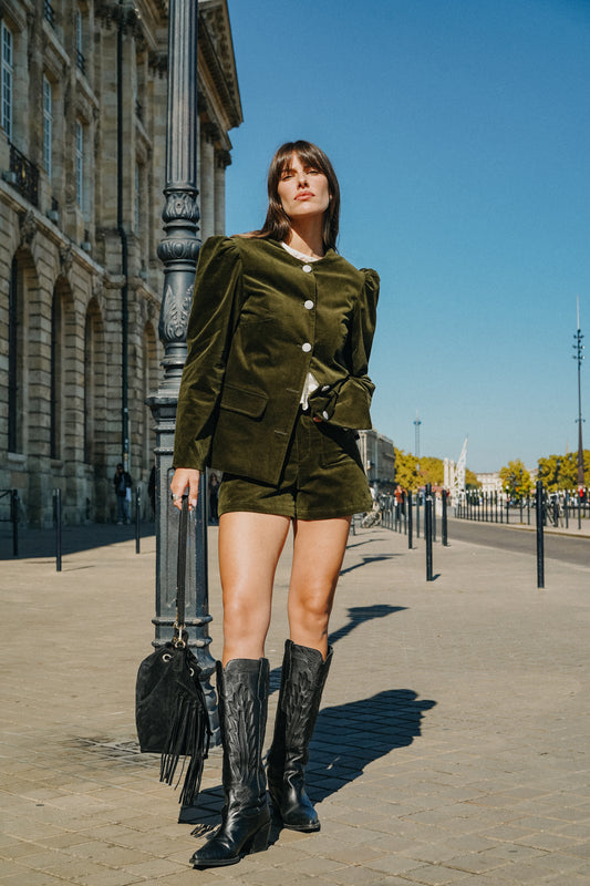 Veste en Velours VICTORIA