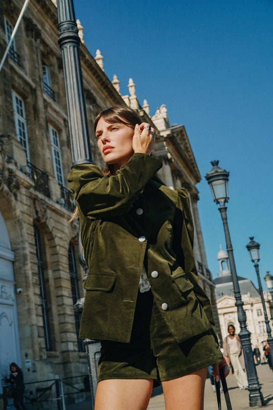 Veste en Velours VICTORIA