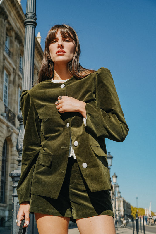 Veste en Velours VICTORIA
