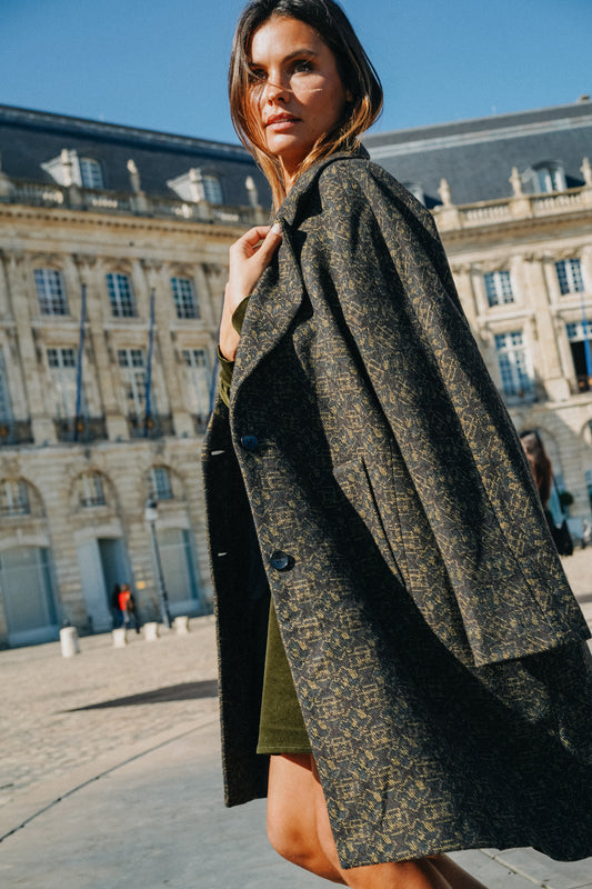 Manteau HONORÉ Plusieurs Couleurs (kaki, noir, jaune)