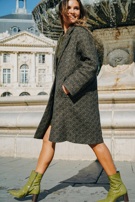 Manteau HONORÉ Plusieurs Couleurs (kaki, noir, jaune)