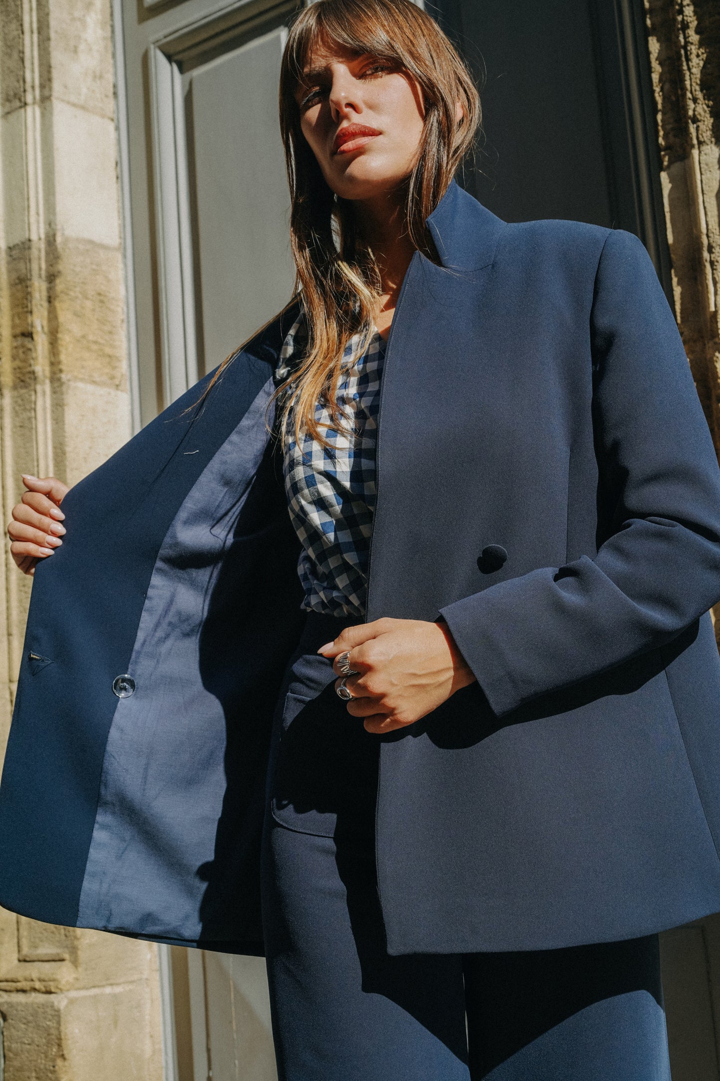 Blazer MARGOT bleu marine