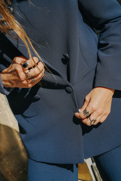 Blazer MARGOT bleu marine