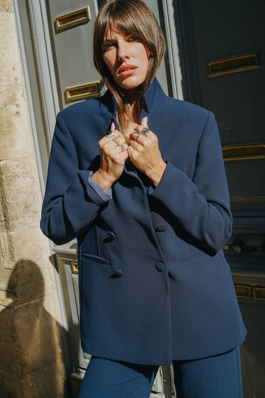 Blazer MARGOT bleu marine