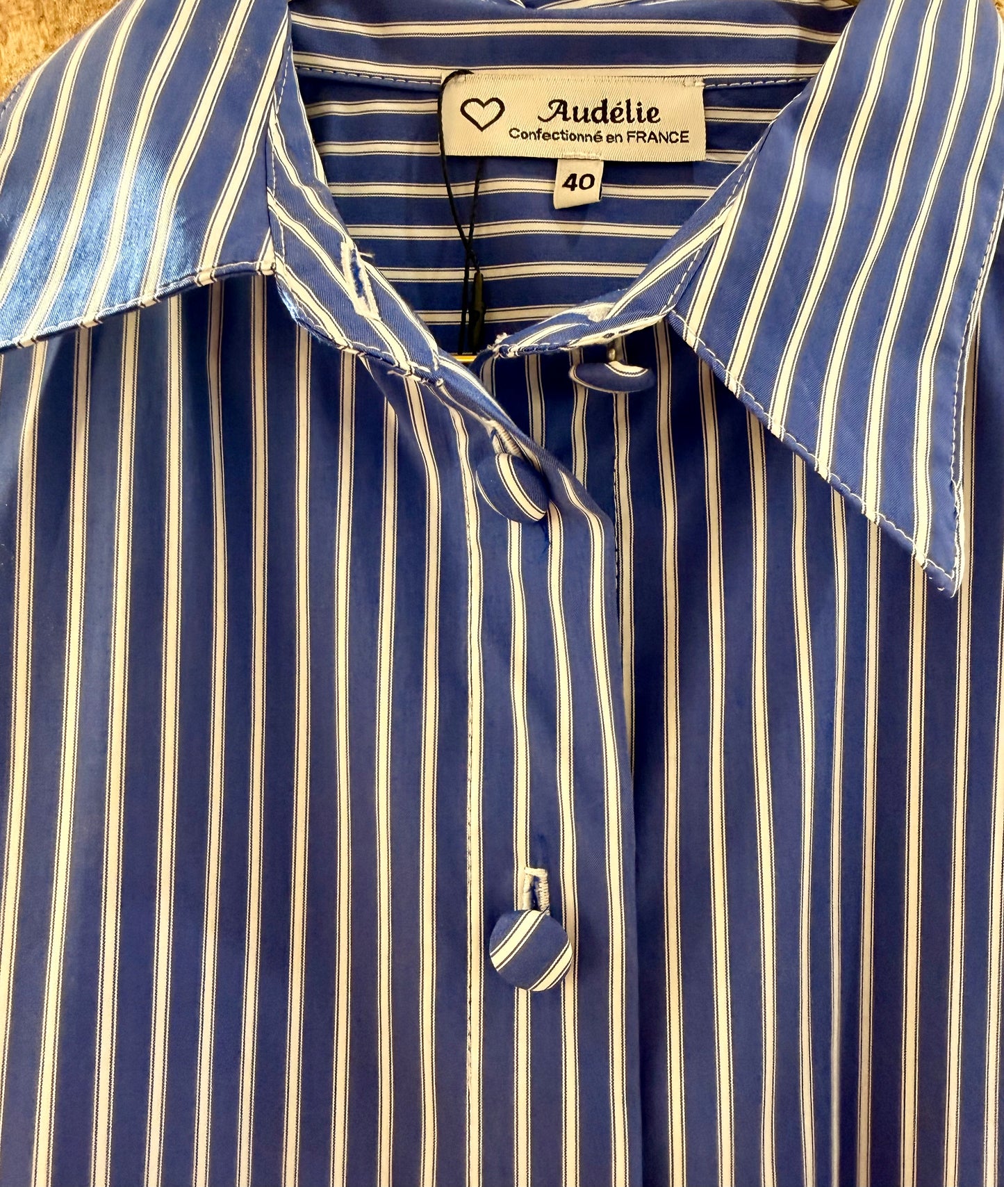 Chemise BOY Rayures bleu