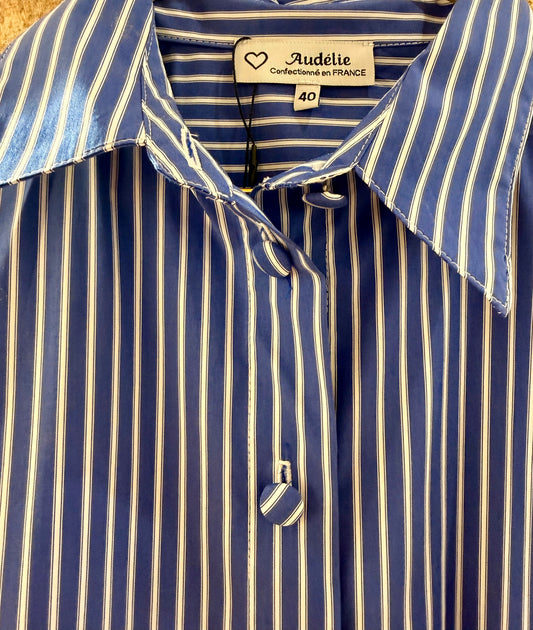 Chemise BOY Rayures bleu