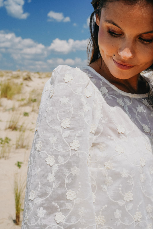 Robe Brodée MIMOSA