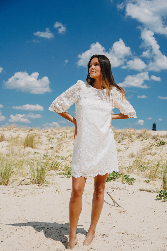 Robe Brodée MIMOSA