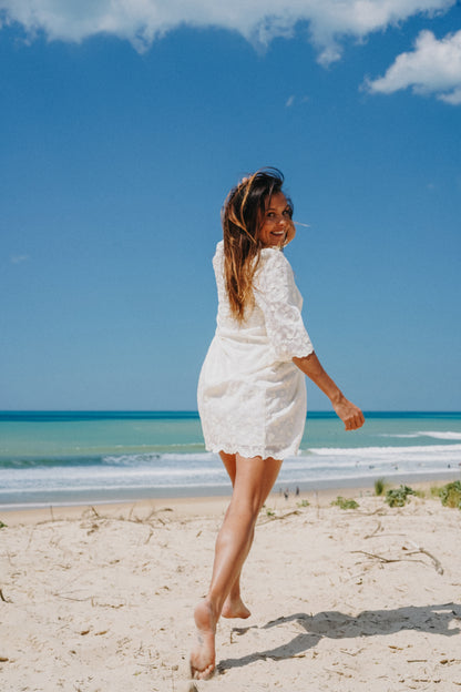 Robe Brodée MIMOSA